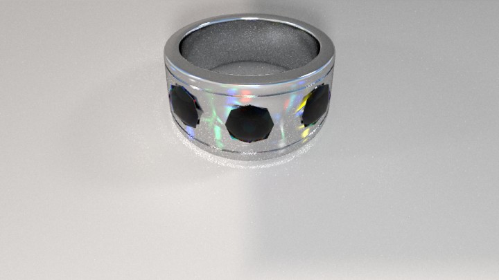 Yafaray Diamond Ring preview image 1